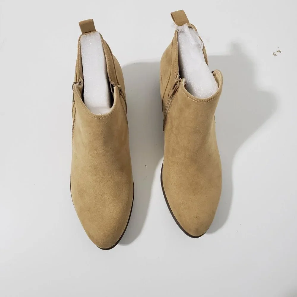 New Esprit Timber Women's Ankle Boots in Sand Size‎ 8